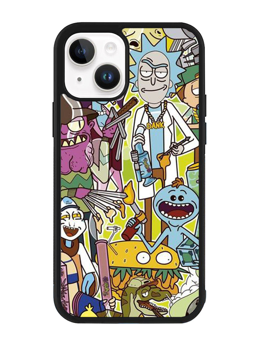 rick and morty iPhone 14 Case QC1632