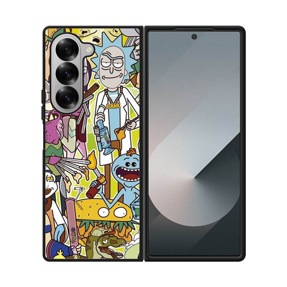 rick and morty Samsung Galaxy Z Fold 7 5G Case QC1632