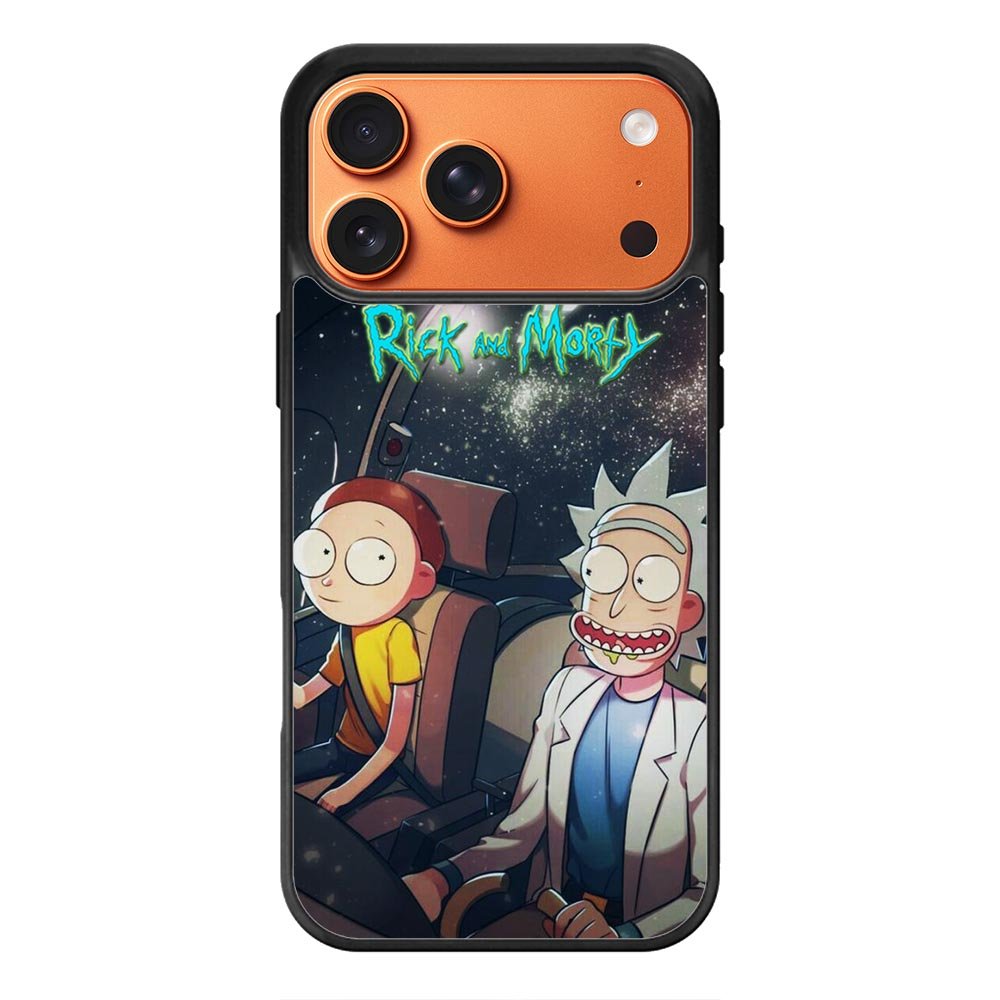 rick and morty iPhone 17 Pro Max Case QC1633