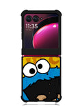 Cookie Monster Motorola Moto Razr Plus 2023 , Moto Razr+ 2023 Case