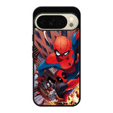 Spiderman and Deadpool funny Google Pixel 10 Pro Case OV1644