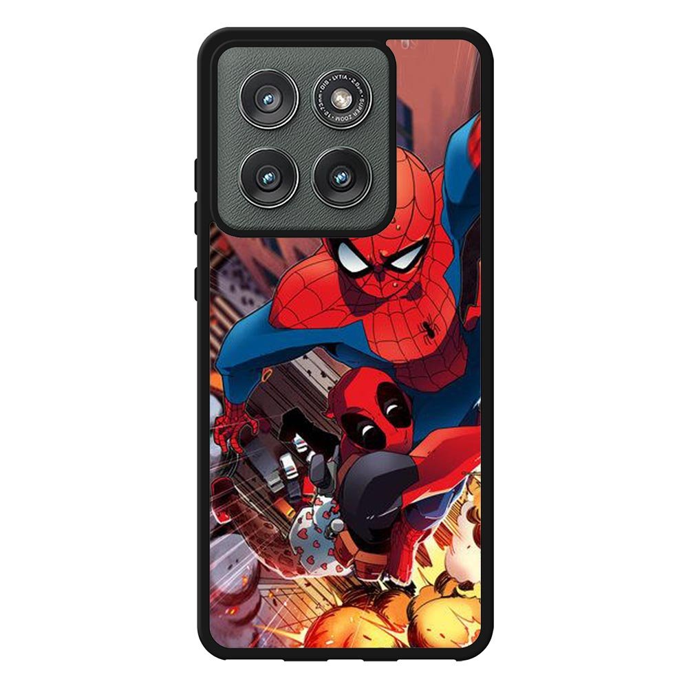 Spiderman and Deadpool funny Motorola Moto Edge 2025 Case OV1644
