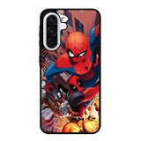 Spiderman and Deadpool funny Samsung Galaxy A36 5G Case OV1644