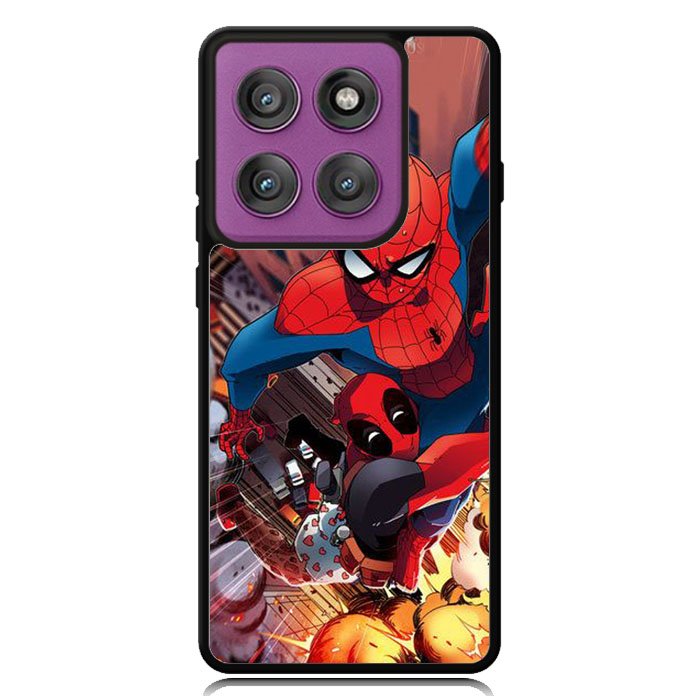 Spiderman and Deadpool funny Motorola Moto Edge 2025 | Moto Edge 60 Fusion | Moto Edge 60 Pro Case OV1644