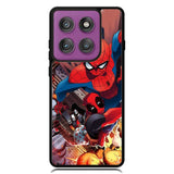 Spiderman and Deadpool funny Motorola Moto Edge 2025 | Moto Edge 60 Fusion | Moto Edge 60 Pro Case OV1644