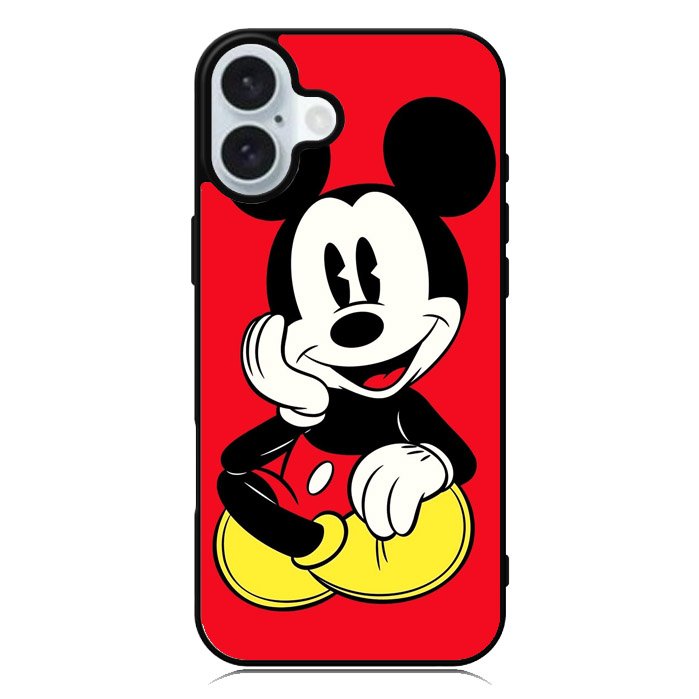mickey mouse 8th iPhone 16 Case