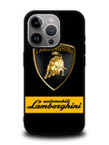 Lamborghini Logo iPhone 16 Pro Max Case QC1660