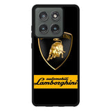 Lamborghini Logo Motorola Moto Edge 2025 Case QC1660