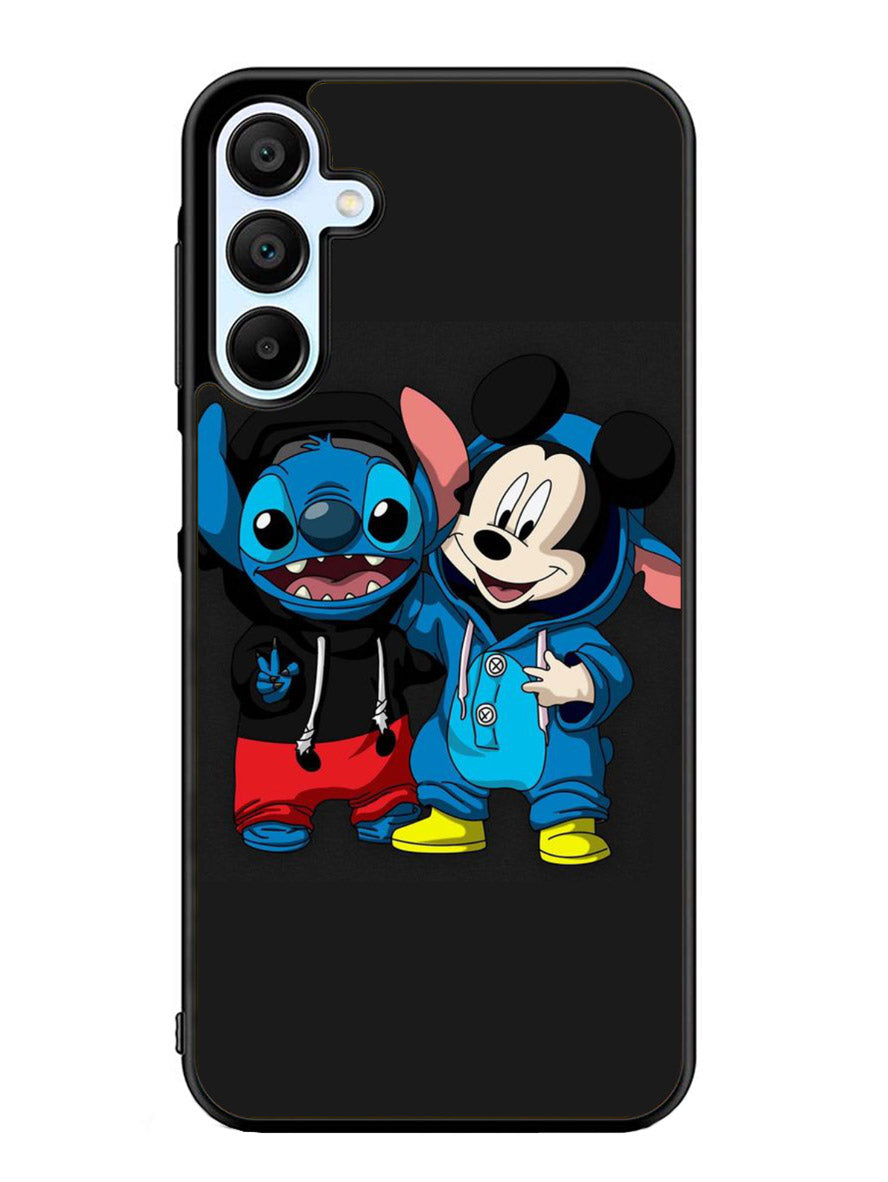 stitch and mickey mouse Samsung Galaxy A25 5G Case