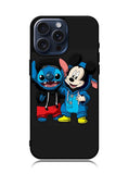 stitch and mickey mouse iPhone 15 Pro Max Case