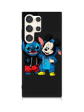 stitch and mickey mouse Samsung Galaxy S25 Ultra 5G Case