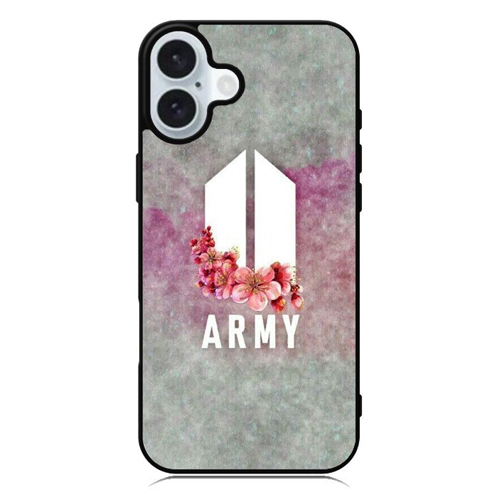 BTS Logo iPhone 16 Plus Case QC1692