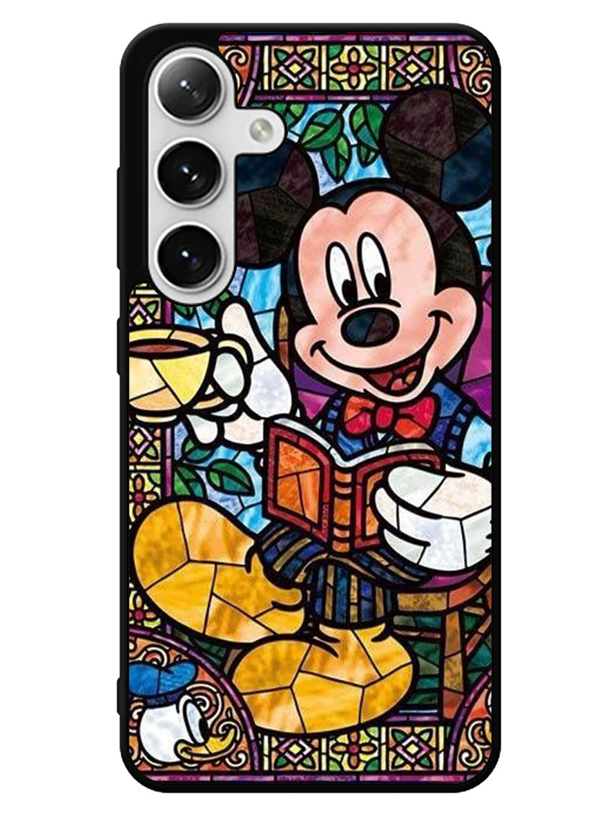 Stained Glass Disney Samsung Galaxy S24 5G Case