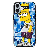 simpsons iPhone 16 Plus Case QC2565