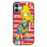 simpsons iPhone 16 Plus Case QC2566