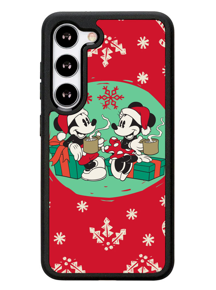 mickey and minnie christmas Samsung Galaxy S23 Plus 5G / Samsung Galaxy S23+ 5G Case