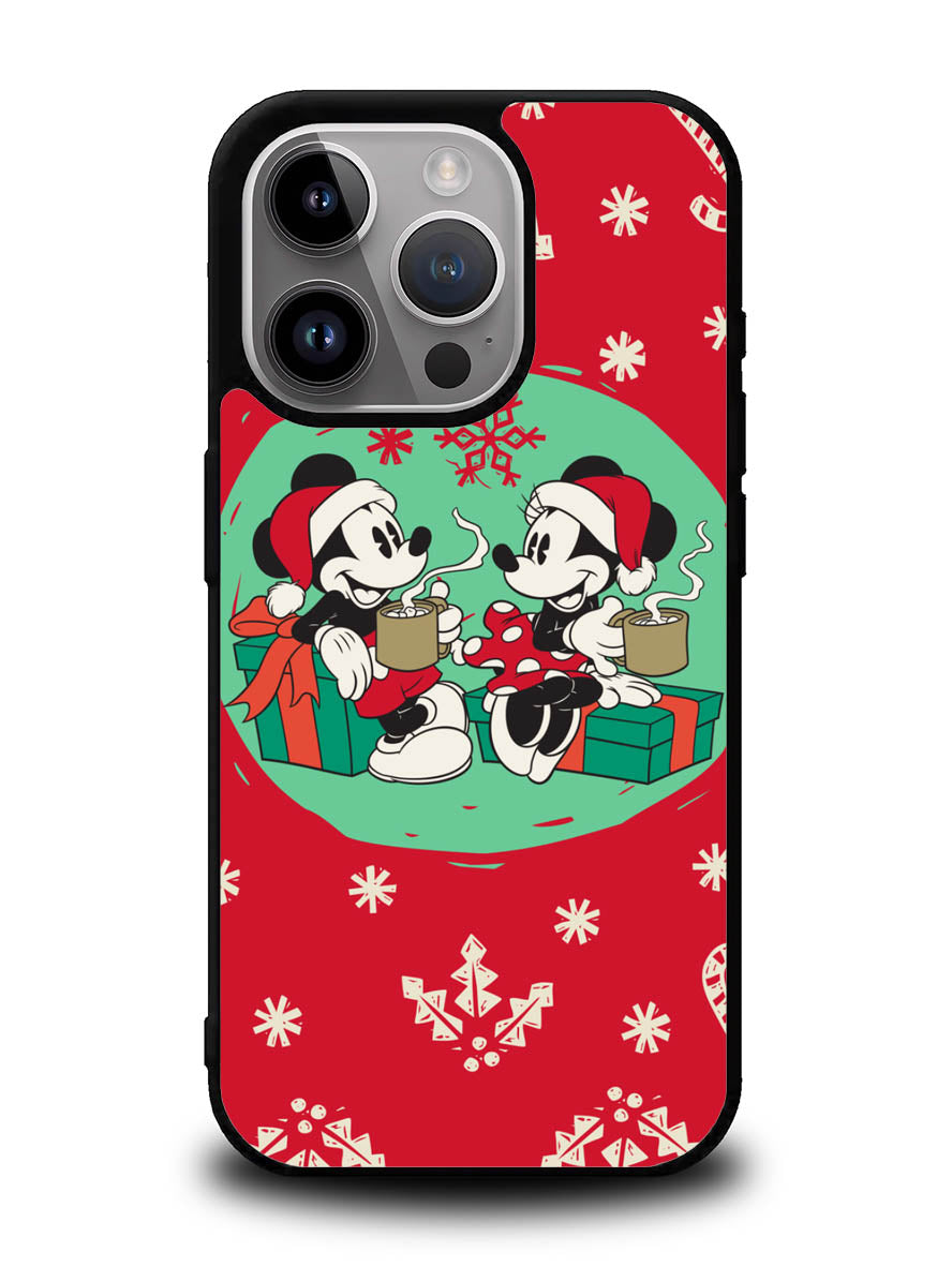 mickey and minnie christmas iPhone 16 Pro Max Case