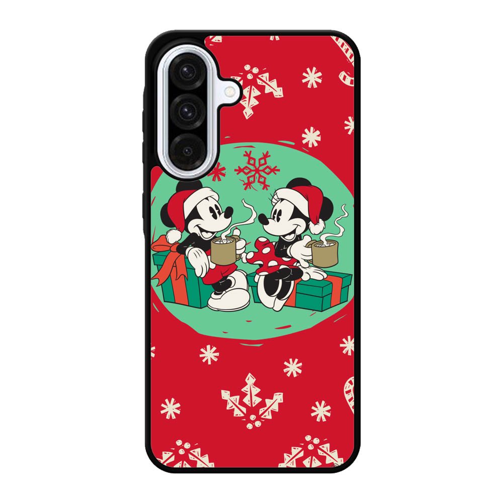 mickey and minnie christmas Samsung Galaxy A56 Case OV6540