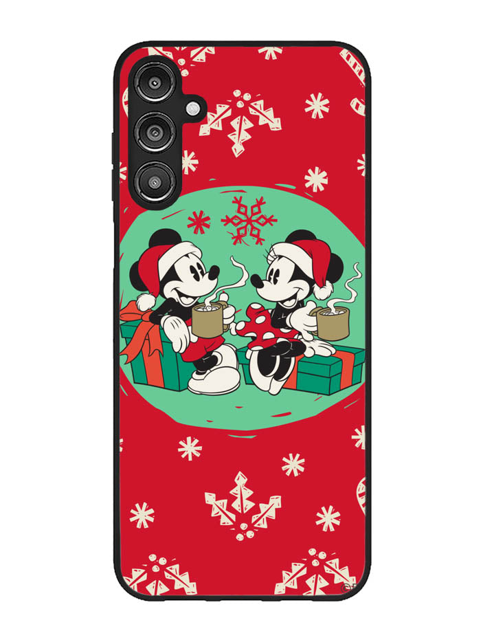 mickey and minnie christmas Samsung Galaxy A14 5G Case