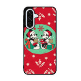 mickey and minnie christmas Samsung Galaxy A36 Case OV6540