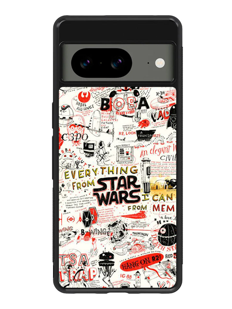 star wars Google Pixel 8A Case QC2360