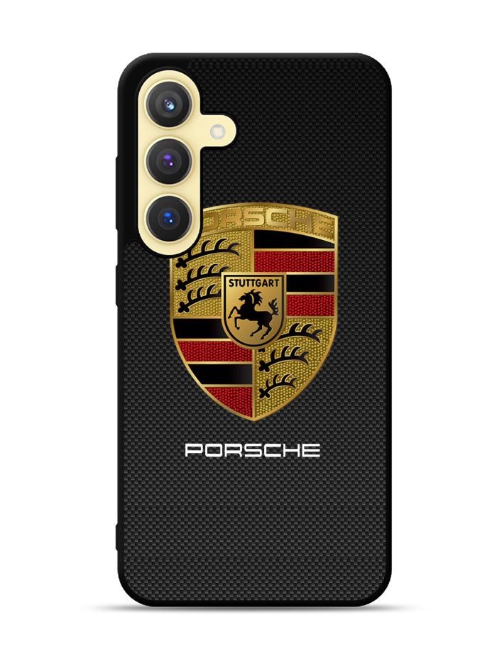 Porsche Logo 3rd Samsung Galaxy S24 Plus 5G , Samsung Galaxy S24+ 5G Case