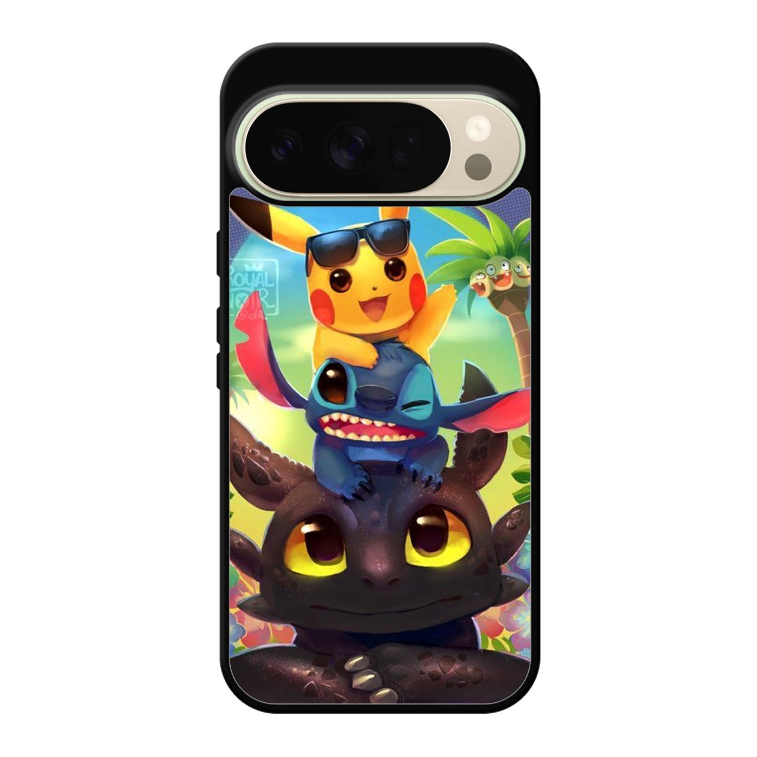 toothless and pikachu Google Pixel 10 Pro Case OV1723