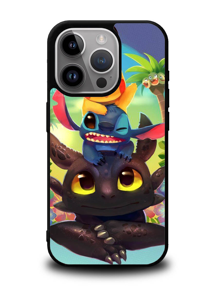 toothless and pikachu iPhone 15 Pro Case OV1723