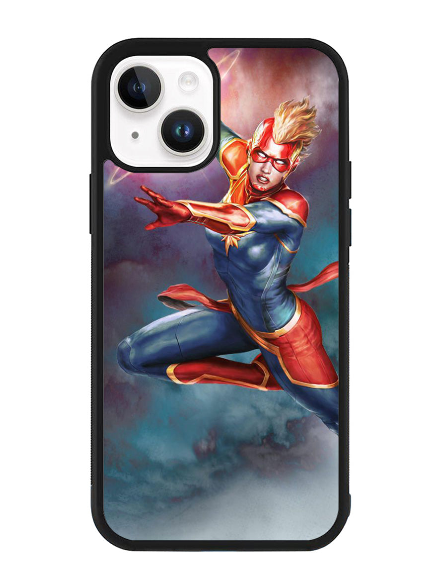 captain marvel iPhone 14 Case QC4418