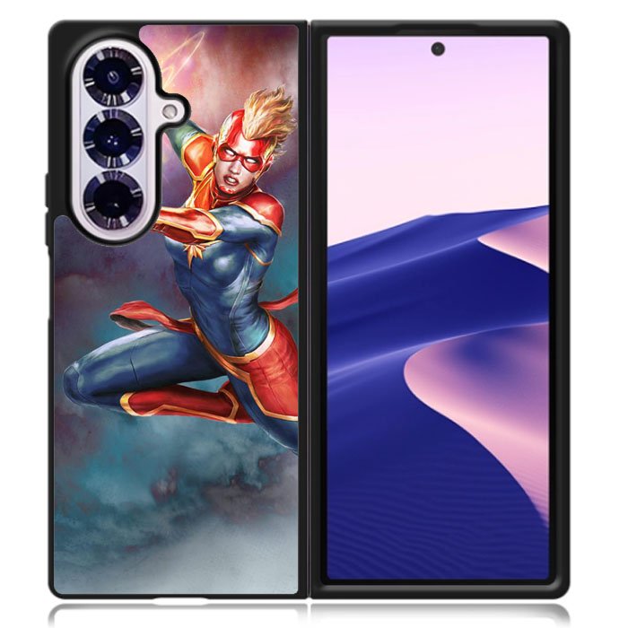 captain marvel Samsung Galaxy Z Fold 7 Case OV4418