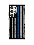 Blue Line Flag Samsung Galaxy S25 Ultra 5G Case QC7287