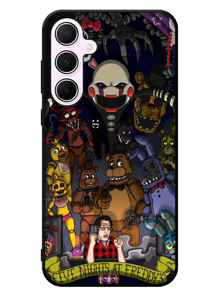 Five Nights At FreddyS Characters 2nd Samsung Galaxy A35 5G Case