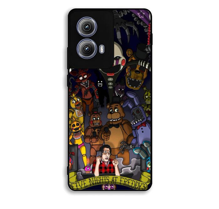 Five Nights At FreddyS Characters 2nd Motorola Moto Edge 2024 Case OV8109