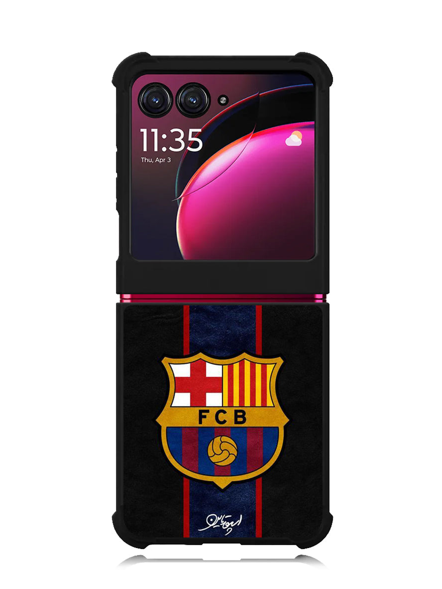 Fc Barcelona 3rd Motorola Moto Razr Plus 2023 , Moto Razr+ 2023 Case