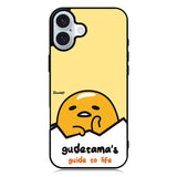 gudetama iPhone 16 Plus Case QC7301