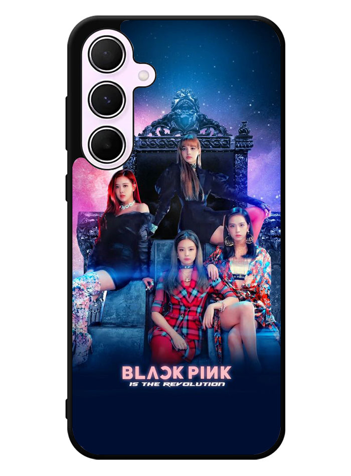 black pink Samsung Galaxy A55 5G Case