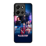 black pink Motorola Moto G 5G 2025 Case OV1327