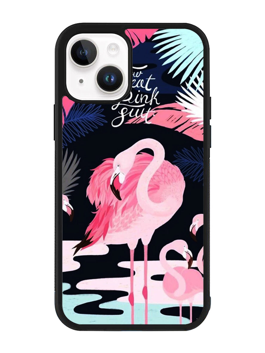 flamingo WiPhone 14 Case QC1741