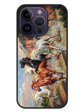 Horses Running iPhone 14 Pro Max Case OV3473