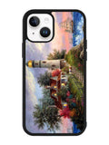 Lighthouse On Hill art iPhone 15 Plus Case OV3512