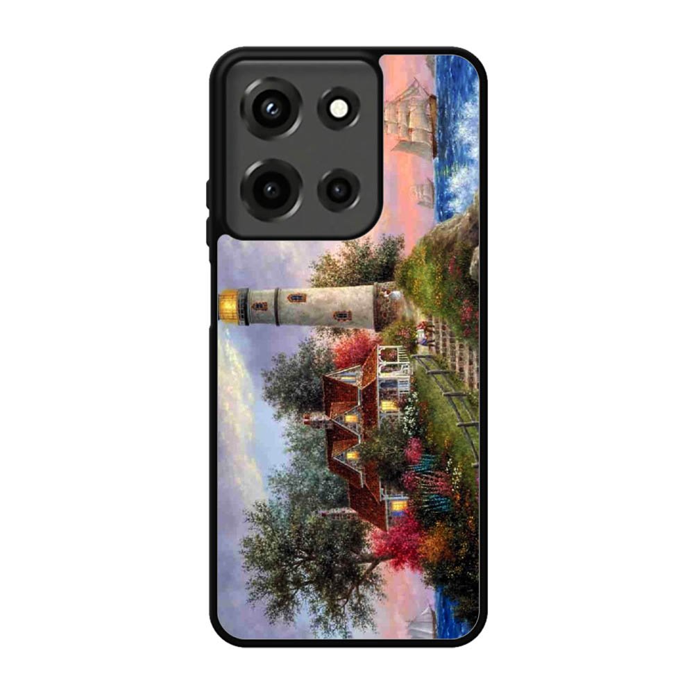 Lighthouse On Hill art Motorola Moto G 5G 2025 Case OV8233