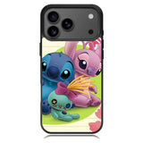 stitch and angel WALLPAPER iPhone 17 Pro Case OV2337