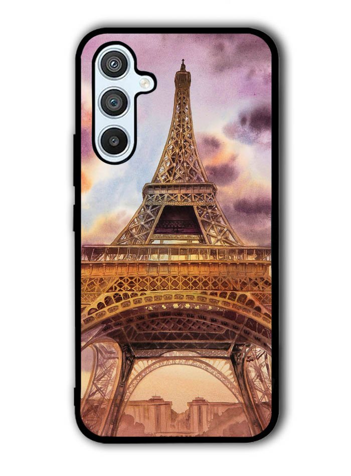 Eiffel Painting of Paris Samsung Galaxy A54 5G Case OV1767