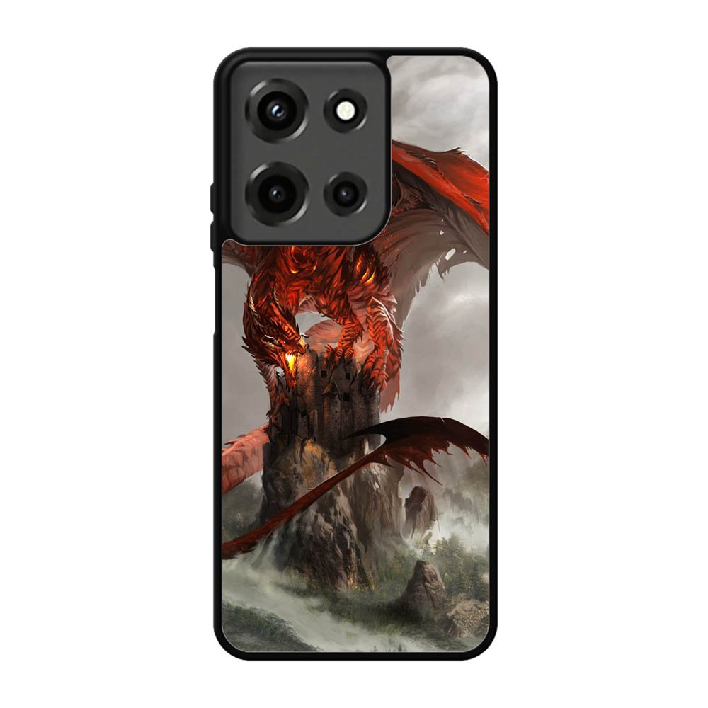 Red Dragon Wallpaper Motorola Moto G 5G 2025 Case OV2845