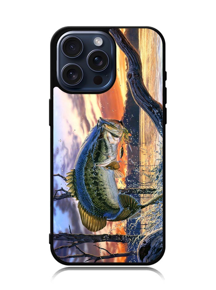 Bass Fishing iPhone 15 Pro Max Case OV4077