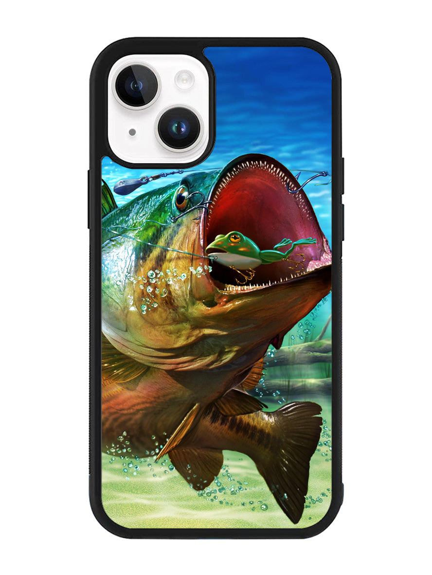 Bass Fishing iPhone 15 Case OV4076