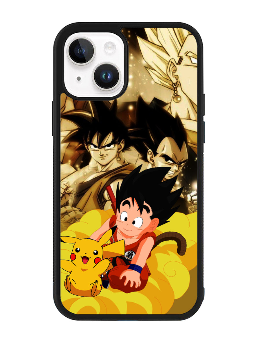 Dragon Ball POKEMON iPhone 14 Case QC1776