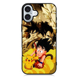 Dragon Ball POKEMON iPhone 16 Plus Case QC1776