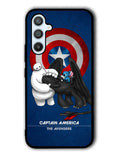 Stitch Baymax Toothless CAPTAIN AMERICA Samsung Galaxy A54 5G Case OV2340