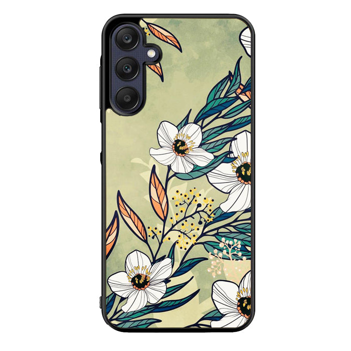 Flower Art FORL0090 Samsung Galaxy A15 A25 A35 A55 5G Case
